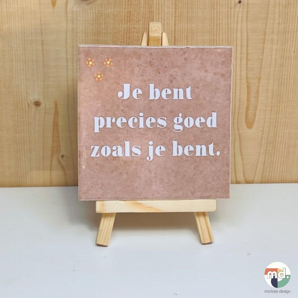 tegel-precies goed-roze